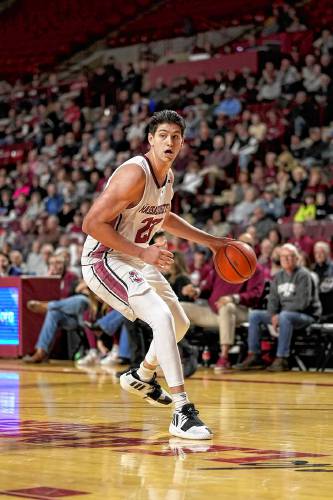 Josh Cohen and the UMass men’s basketball team host Rhode Island at the Mullins Center on Sunday at 2 p.m.