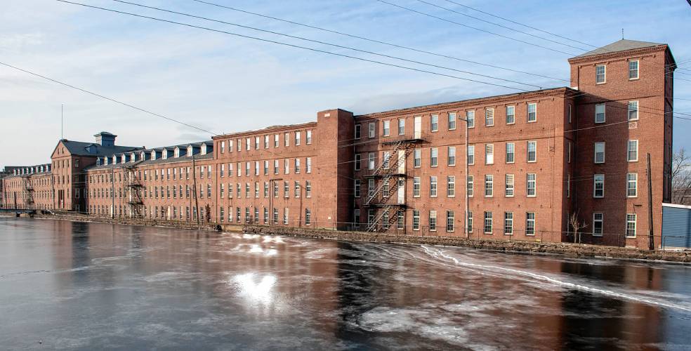 Trulieve Cannabis Corp.’s former production plant on North Bridge Street (Route 116), adjacent to the Second Level Canal in Holyoke, is shown in January 2022.