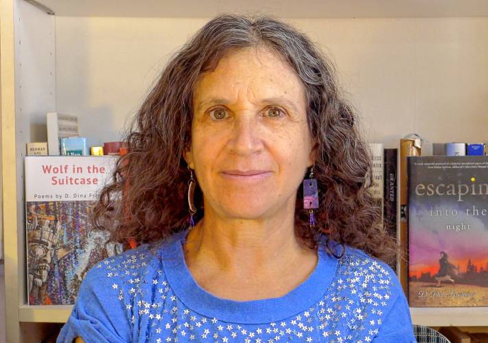 D. Dina Friedman of Hadley., whose short story collection, “Immigrants,” explores the issue of immigration with imagination, sensitivity and wit.
